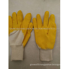 Jersey Liner Latex 3/4 Coated Safety Gloves